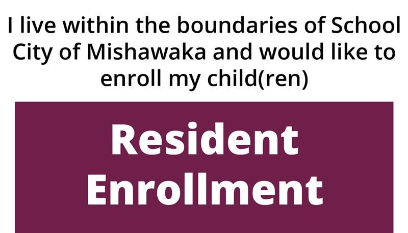 resident enrollment button 